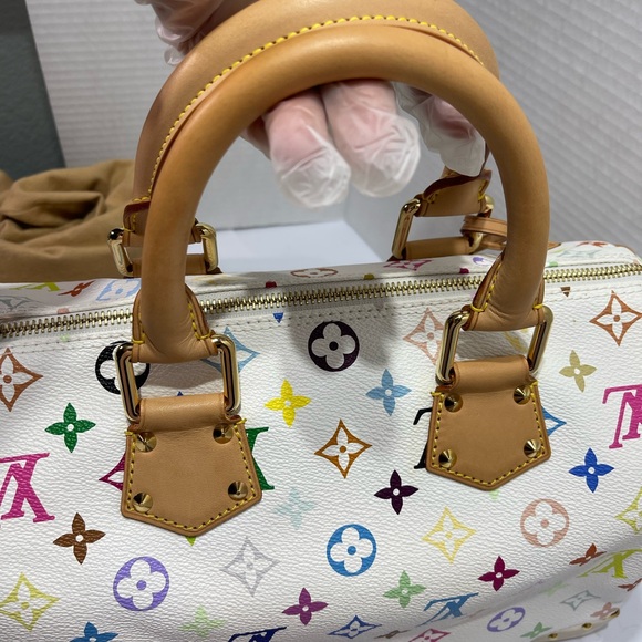 Louis Vuitton Speedy 30 in Multicolor Monogram with dust bag. - Picture 15 of 17